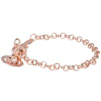 ราคา Vivienne Westwood NANA Space Saturn สร้อยข้อมือลูกปัดโปร่งใสเงินสีโรสโกลด์สี่สีระดับไฮเอนด์ (19309206123)