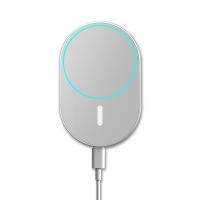 ราคา ที่ชาร์จแบตเตอรี่โทรศัพท์ไร้สาย15W 360 แท่นชาร์จที่หมุนได้ช่องลมในรถแผ่นรองชาร์จสำหรับ iPhone Series 12 (19774581088)