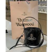 ราคา Vivienne Westwood 22 Amoi Vivienne West Queen Betty หัวเข็มขัดเงินกระเป๋าทรงขนมจีบมีสายรัดหนังแก้ว Saturn ใหญ่กระเป๋าสะพายไหล่แบบพกพา (20109603820)