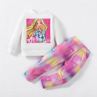 ราคา ชุด2ชิ้นเสื้อลายพิมพ์แขนยาวบาร์บี้ กางเกงกระโปรงชุดชั้นในตุ๊กตาบาร์บี้ลายเด็กผู้หญิง1 6ปีชุดสำหรับฤดูใบไม้ร่วง (20349491928)