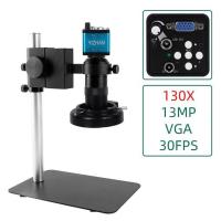 ราคา 1080P HDMI กล้องจุลทรรศน์วิดีโออุตสาหกรรม USB ชุดกล้องจุลทรรศน์วิดีโอดิจิตอล130X 180X การขยายให้ใหญ่ขึ้นโดยซูม38MP 13MP 48MP HDMI กล้องวีดีโออุตสาหกรรมที่มีชนิด C (20799644710)