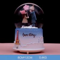 ราคา กล่องดนตรีลูกแก้วสำหรับคู่รัก ของขวัญวันวาเลนไทน์ กล่องดนตรีหิมะเรืองแสง ของขวัญให้แฟนสำหรับเด็กผู้ชาย (18318930851)