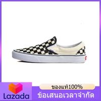 ราคา ของแท้อย่างเป็นทางการ VANS SLIP ON CLASSIC Mens and Womens CANVAS SHOES VN0EYEBWW รองเท้ากีฬา รองเท้าผ้าใบ รองเท้าสเก็ตบอร์ด The Same Style In The Store (20577365199)