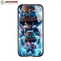 ราคา Jinsouwe เคสโทรศัพท์สำหรับ Samsungj7 Samsung Galaxy J7 Prime เคสกระจกเทมเปอร์ Zoro Luffy ลายการ์ตูนสำหรับเด็กหญิงเด็กชาย (21175642226)
