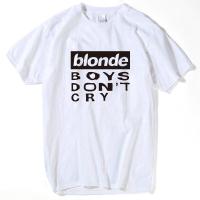 ราคา เสื้อยืดผ้าฝ้ายพิมพ์ลาย 2023 Frank Ocean Blonde T Shirt Tee Shirt For Men Printed 2pac Tupac Short Sleeve Funny Top Te CWUO (18076424180)