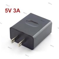 ราคา US Plug USB Travel Charger Adapter Wall Charger Power Adapter 5V 1A 2a 3A Single USB Port WB6 (20662903099)
