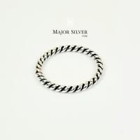 ราคา แหวนเกลียวลวด1 2 มิล รมดำ แหวนเงินแท้ 925 แหวนเงิน แหวนแฟชั่น แหวนเงินแท้100 Major Silver (4802796251)
