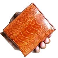 ราคา กระเป๋าหนังนกกระจอกเทศแท้ งานสวย งานเนียม กระเป๋าสตางค์ใช้ได้ทั้งสตรี บุรุษ (7887075145)