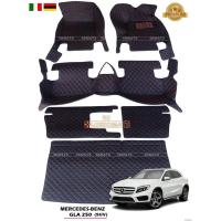 ราคา ยางปูพื้นรถยนต์ BENZ GLA 250 SUV รุ่น 6D Lussomats สีดำด้ายแดง เต็มคัน (786036664)