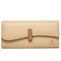 ราคา กระเป๋าสตางค์แบบยาวสำหรับผู้หญิงสามการ์ดแบบพับผู้ถือกระเป๋าเหรียญสำหรับผู้หญิง (7531268395)