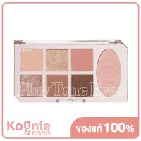 ราคา Etude Play Tone Eye Palette 6 4g Blushed Rose พาเลทอายแชโดว์รุ่นใหม่ (17889250901)