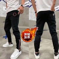 ราคา Monclerสิ้นกางเกงลำลองผู้ชายผ้ากำมะหยี่หนาฤดูใบไม้ร่วงและฤดูหนาว2021ใหม่กางเกงมีซิปปลายสูงบางและกางเกงเท้าเล็ก (17614922439)