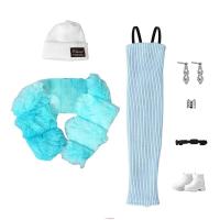 ราคา เสื้อคลุมขนสัตว์หลายสีสำหรับตุ๊กตาบาร์บี้ชุดเสื้อผ้าชุดเดรสรองเท้าเข็มขัดหมวกกำไลข้อมือชุดเครื่องประดับ1 6ตุ๊กตาบาร์บี้ (20724881189)