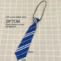 ราคา Harry Potter Striped Knot Free Short Tie Elastic Shirt Uniform อุปกรณ์ตกแต่งการถ่ายภาพ Props (16401030289)