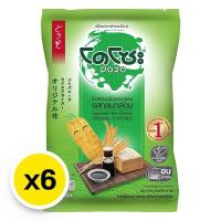 ราคา โดโซะ ข้าวหอมญี่ปุ่นอบกรอบ รสกลมกล่อม 56 ก x 6 (21036676956)