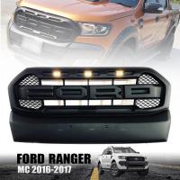 ราคา กระจังหน้า หน้ากระจัง รุ่น ฟอร์ด เรนเจอร์ FORD RANGER ปี 2015 2018 แบบไฟสีเหลือง 1 ชิ้น (7476501197)