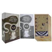 ราคา Transient Light Tarot Decks English Version Cards for Beginners Professionals Fortune Telling Tarot Card Deck Table Board Game well made (16963831159)