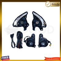 ราคา งานนำเข้า ไฟตัดหมอก สปอร์ตไลท์ LED MAZDA 2 Mazda2 SkyActiv มาสด้า2 2015 2016 2017 2018 2019 LED รับประกันสินค้า (20913398952)