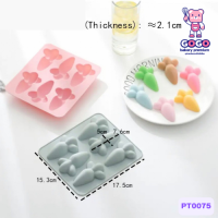 ราคา พิมพ์แครอท 6 ช่อง แม่พิมพ์ซิลิโคน (20950399062)