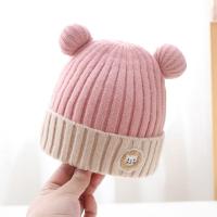 ราคา I LOVE หมวกปิดหูตุ๊กตาลูกหมีน่ารักขนแกะหมวกถักฤดูหนาว (20774207931)