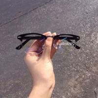 ราคา Sale แว่นตารุ่น 754 ทรง Clubmaster มีทั้งแบบเลนส์ใส สายตา และ Blueblock (19998354694)