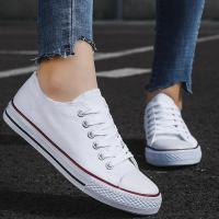 ราคา รองเท้าผ้าใบConverse All Star สีขาว size 36 45 รองเท้าผู้ชายผู้หญิง รองเท้าแฟชั่น รองเท้าผ้าใบ มีเก็บเงินปลายทาง (10662803468)