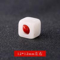 ราคา Net red exquisite dice an red bean diy material bag pendant necklace bracelet into the bone acacia bean Bodhi root lettering (19718217222)