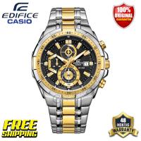 ราคา Edifice G shock EFR 556 ของแท้ผู้ชายแฟชั่นธุรกิจกีฬานาฬิกาควอตซ์ปฏิทินนาฬิกากันกระแทกกันน้ำเหล็กวงรับประกัน 4 ปี EFR 539SG 1A (19719221713)