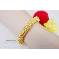 ราคา ManeeNopparut มณีณพรัช สร้อยข้อมือทอง น้ำหนัก 2 บาท ยาว 7 นิ้ว งานหุ้มทอง5ไม รุ่น BK0082 (1207286270)