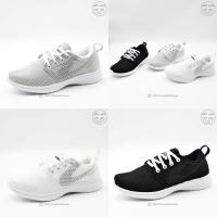 ราคา GIGA รองเท้าผ้าใบผูกเชือก รองเท้าวิ่ง รองเท้าพละ รุ่น GR04 สีขาว ดำ เทา ไซส์ 36 41 (1023920286)