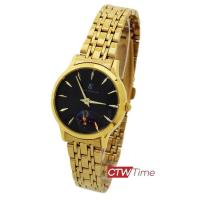 ราคา BALENCIA Fashion Wacth นาฬิกาข้อมือผู้หญิง สแตนเลสแท้ รุ่น W 2288 L G สีทอง (378083684)