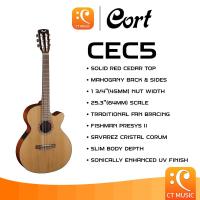 ราคา Cort CEC5 Acoustic Guitar กีตาร์โปร่งไฟฟ้า กีตาร์โปร่ง กีตาร์ CEC 5 CEC 5 (21204972939)