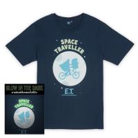 ราคา Universal Studios Men E T The Extra Terrestrial Glow In The Dark T Shirt เสื้อยืดผู้ชายยูนิเวอร์แซล สตูดิโอ E T พิมพ์เทคนิคเรืองแสงในที่มืด สินค้าลิขสิทธ์แท้100 characters studio (20663576607)