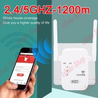 ราคา 5Ghz ตัวดูดสัญญาณ wifi 2 4Ghz ตัวขยายสัญญาณ wifi ขยายให้สัญญานกว้างขึ้น wifi repeater ระยะการรับส่งข้อมูล 7200bps สุดแรง 4เสาอากาศขยาย สัญญาณ WIFI เต็ม (19271498115)