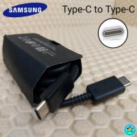 ราคา ที่ชาร์จซัมซุงแท้100 ชุดชาร์จSamsung 45W หัวชาร์จด่วน สายชาร์จเร็ว Samsung Super Fast Charge 45W พร้อมสายชาร์จด่วน USB C To C Cable 45W ตรงรุ่น Note20 S20 (13470720455)