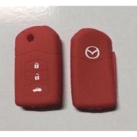 ราคา ซิลิโคนกุญแจ เคสกุญแจรถ ปลอกกุญแจ รถยนต์ MAZDA มาสด้า2 MAZDA2 มาสด้า3 MAZDA3 รุ่นกุญแจพับแบบ3ปุ่มกด (15061956248)