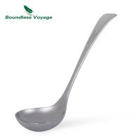ราคา Boundless Voyage Camping Titanium Pot 1 3L 1 95L 2 9L Cookware with Lid Lightweight Cooking Kit Outdoor Kitchen Bowl Ladle (12607991235)