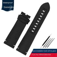 ราคา สายนาฬิกาหนังแท้สำหรับ Mido m026 629 430 Ocean Star m042 430 navigator helmsman สายนาฬิกาไนลอนระบายอากาศ 22m เข็มขัด (19663898555)