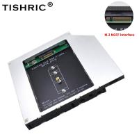 ราคา TISHRIC M2 NGFF 2nd Hdd แคดดี้ SSD DVD กล่องฮาร์ดไดรฟ์ SATA 12 7มม Hard Disk Enclosure สำหรับแล็ปท็อป CD ROM DVD ROM Optical Bay (20566508200)