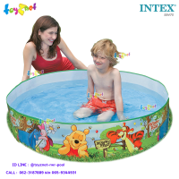 ราคา Intex ส่งฟรี สระขอบตั้ง หมีพูห์ 4 ฟุต 1 22x0 25 ม รุ่น 58475 (8272592243)