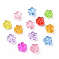 ราคา 200pc Transparent Acrylic Beads Flower Mixed Color 8x8 5x3 5mm Hole 1 6mm (20307023285)
