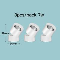 ราคา CHENBEN ดาวน์ไลท์ไฟติดเพดาน LED พับได้220Vเปลี่ยนสีได้ 3 สี ไฟสปอตไลท์ติดเพดาน7W 10W 15W ไฟ Led สำหรับห้องครัวห้องนั่งเล่นในร่ม (20661657542)