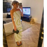 ราคา ชุดรัดรูปชุดกระโปรงมิดิเปลือยหลังเปิดไหล่สำหรับผู้หญิงชุดชุดสำหรับการสำเร็จการศึกษาเกาะอกไม่มีชุดเดรสทรงสอบ Y2k (19447266927)