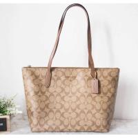 ราคา กระเป๋าสะพาย Coach 4455 กระเป๋า Zip Top ทรงช๊อปปิ้ง รุ่นนี้งานช๊อปใน่าคานี้คุ้มมากค่ะ (16284453572)