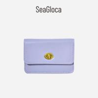 ราคา SeaGloca แฟชั่นล๊อควินเทจกระเป๋าเก็บบัตรสำหรับผู้หญิง (18991131875)