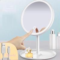 ราคา กระจกไฟ LED กระจกแต่งหน้า กระจกพกพา กระจกแต่งหน้าLED กระจกมีไฟส่องหน้า พร้อมส่ง (13061265437)