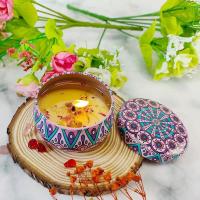 ราคา เทียนหอม เทียนตลับ สีสวยๆ หอมๆ ไม่มีกล่องค่ะ เทียนดอกไม้ เทียน เทียนหอมอโรม่า เทียนหอมอโรม่า เทียนหอมไขถั่วเหลือง (20122719040)