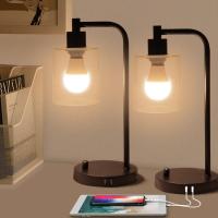 ราคา โคมไฟหัวเตียงระบบสัมผัสโคมไฟหัวเตียง2ชิ้นพร้อมชาร์จพอร์ต USB A C โคมไฟห้องนอนโคมไฟโต๊ะกระจกโคมไฟหัวเตียงสัมผัสและการควบคุมแบบสัมผัสโคมไฟหัวเตียงสีดำ (19438834666)