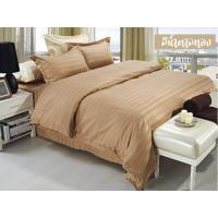 ราคา ชุดผ้าปูที่นอน ลายริ้ว เกรดโรงแรม งานทอละเอียด 400 เส้นด้าย รุ่นท็อป (19794250029)