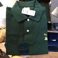 ราคา Brooks Brothers Brook Brothers Summer New Solid Color Classic T Shirt Short Sleeved Lapel Slim Polo Shirt (20655596579)